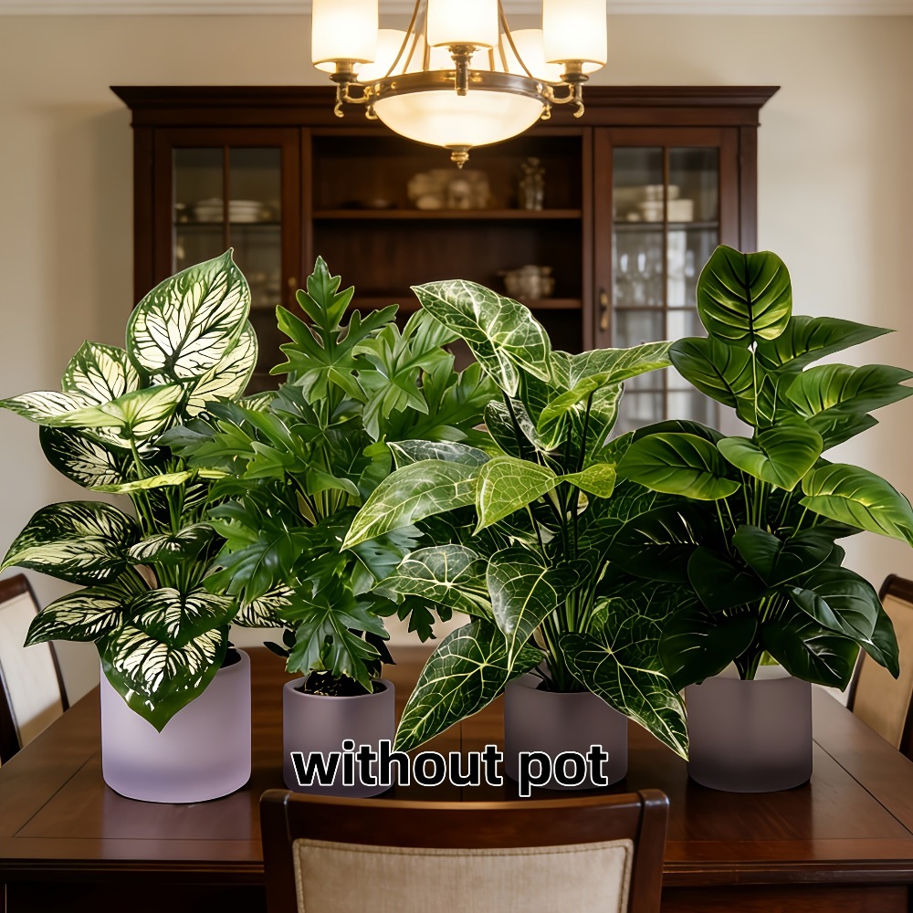 Conjunto de 4 Plantas Artifici - Dracaena Marginata avaliação e preço
